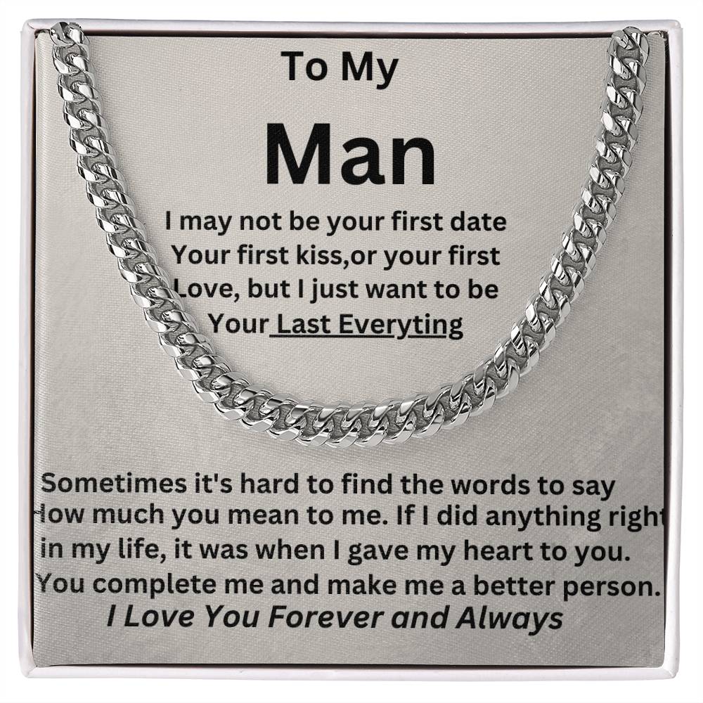 Cuban Link Chain Necklace - The Perfect Gift for Him