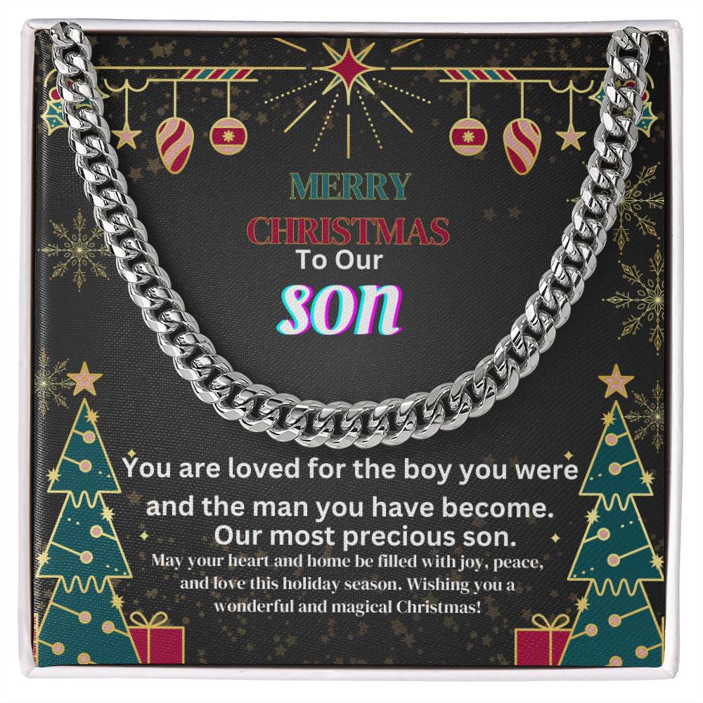 Cuban Link Necklace for Men - A Stylish Gift That Elevates Any Look