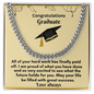 A Gift for your Graduate-The  Cuban Link Chain