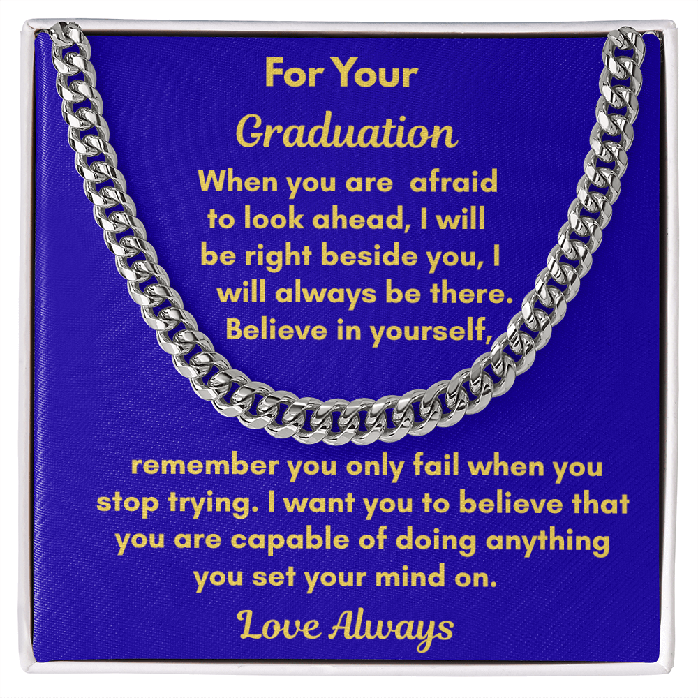 Cuban Link Chain for Graduation: The Perfect Graduation Gift for Your Graduate