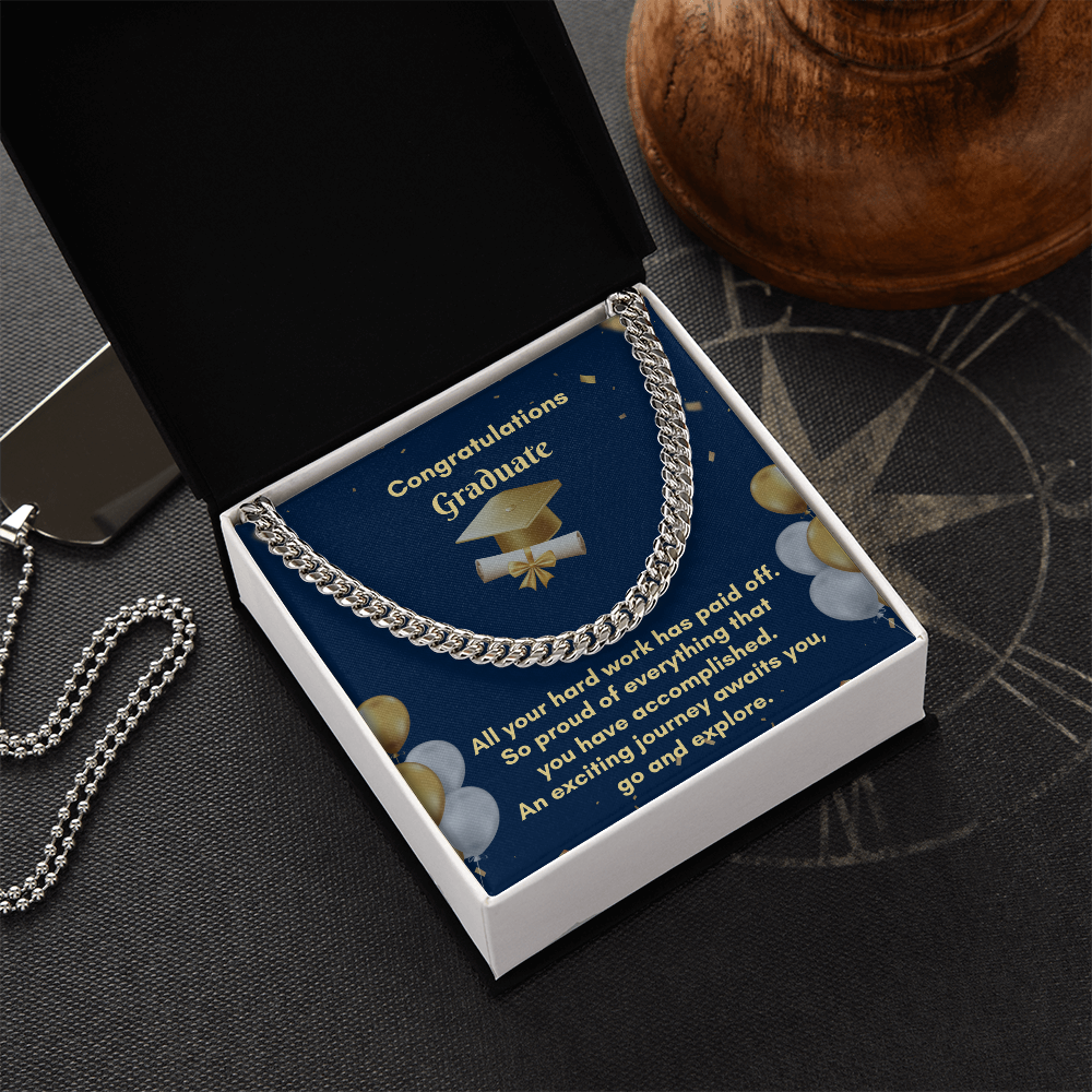 Cuban Link Chain Necklace - A Stylish Statement of Strength for Every Occasion