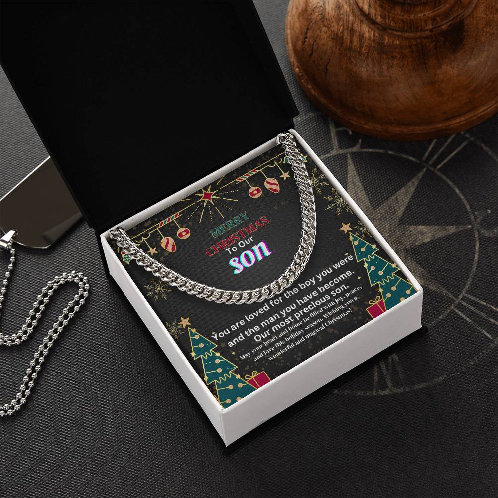 Cuban Link Necklace for Men - A Stylish Gift That Elevates Any Look