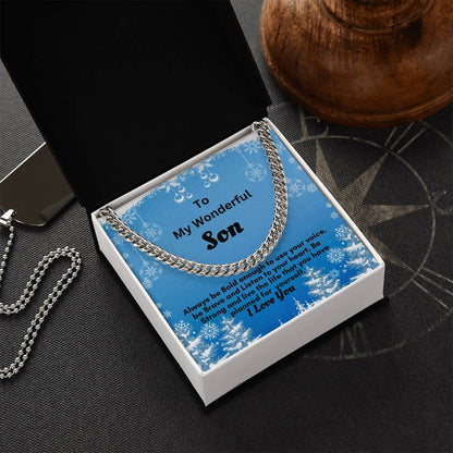 Cuban Link Chain Necklace  on sale now!