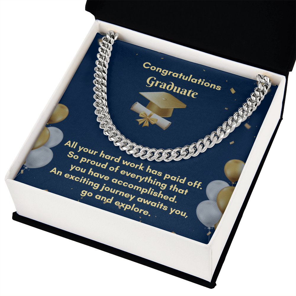 Cuban Link Chain Necklace - A Stylish Statement of Strength for Every Occasion