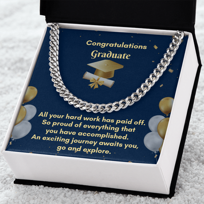 Cuban Link Chain Necklace - A Stylish Statement of Strength for Every Occasion