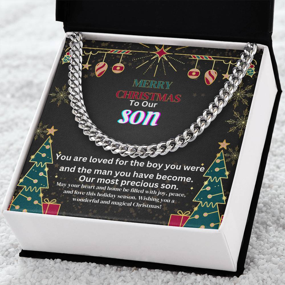 Cuban Link Necklace for Men - A Stylish Gift That Elevates Any Look