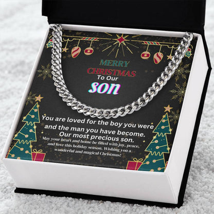 Cuban Link Necklace for Men - A Stylish Gift That Elevates Any Look