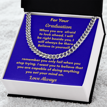 Cuban Link Chain for Graduation: The Perfect Graduation Gift for Your Graduate