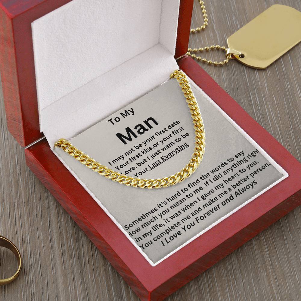 Cuban Link Chain Necklace - The Perfect Gift for Him