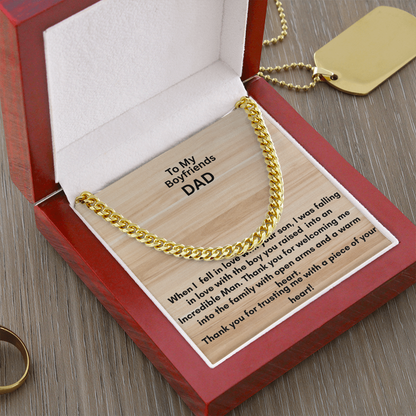 Cuban Link Chain for Dad – A Gift of Strength and Elegance