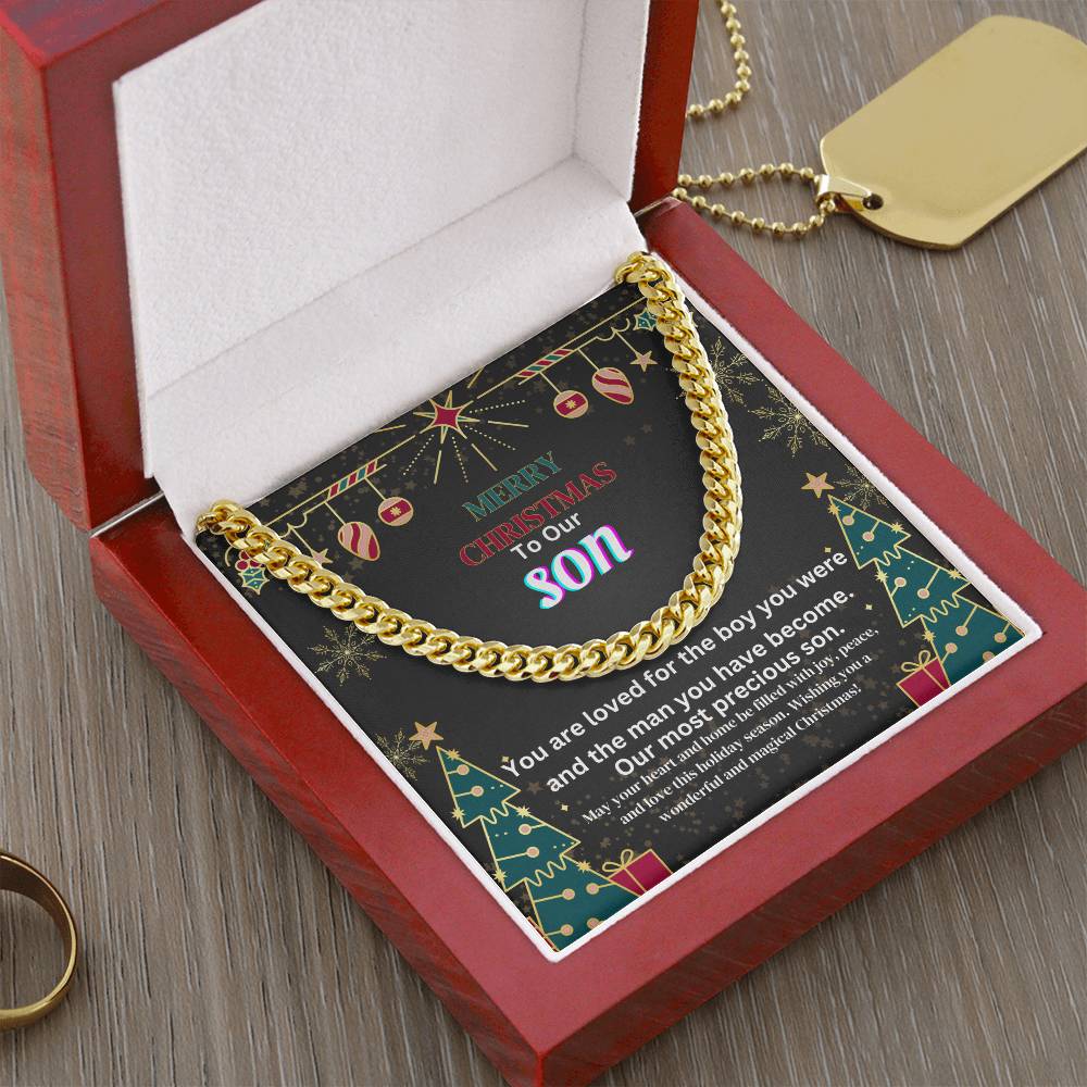 Cuban Link Necklace for Men - A Stylish Gift That Elevates Any Look
