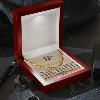 Cuban Link Chain for Dad – A Gift of Strength and Elegance