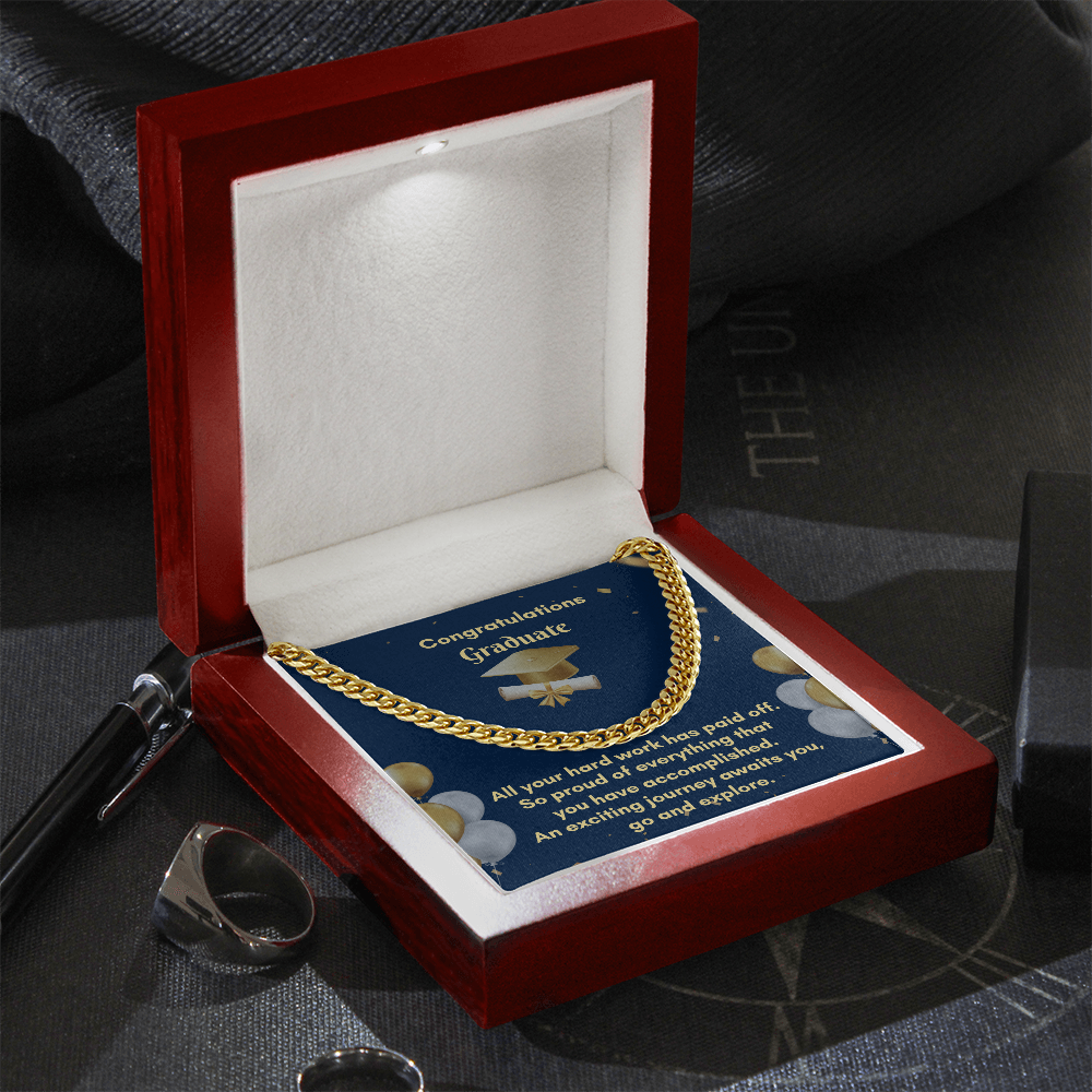 Cuban Link Chain Necklace - A Stylish Statement of Strength for Every Occasion