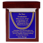 Give your Graduate -The Cuban Link Chain