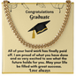 A Gift for your Graduate-The  Cuban Link Chain