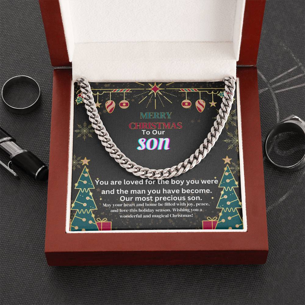 Cuban Link Necklace for Men - A Stylish Gift That Elevates Any Look