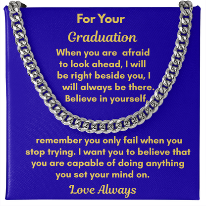 Cuban Link Chain for Graduation: The Perfect Graduation Gift for Your Graduate