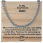 Cuban Link Chain for Dad