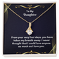 Alluring Beauty Necklace -For My Daughter with Love