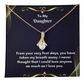 Alluring Beauty Necklace -For My Daughter with Love