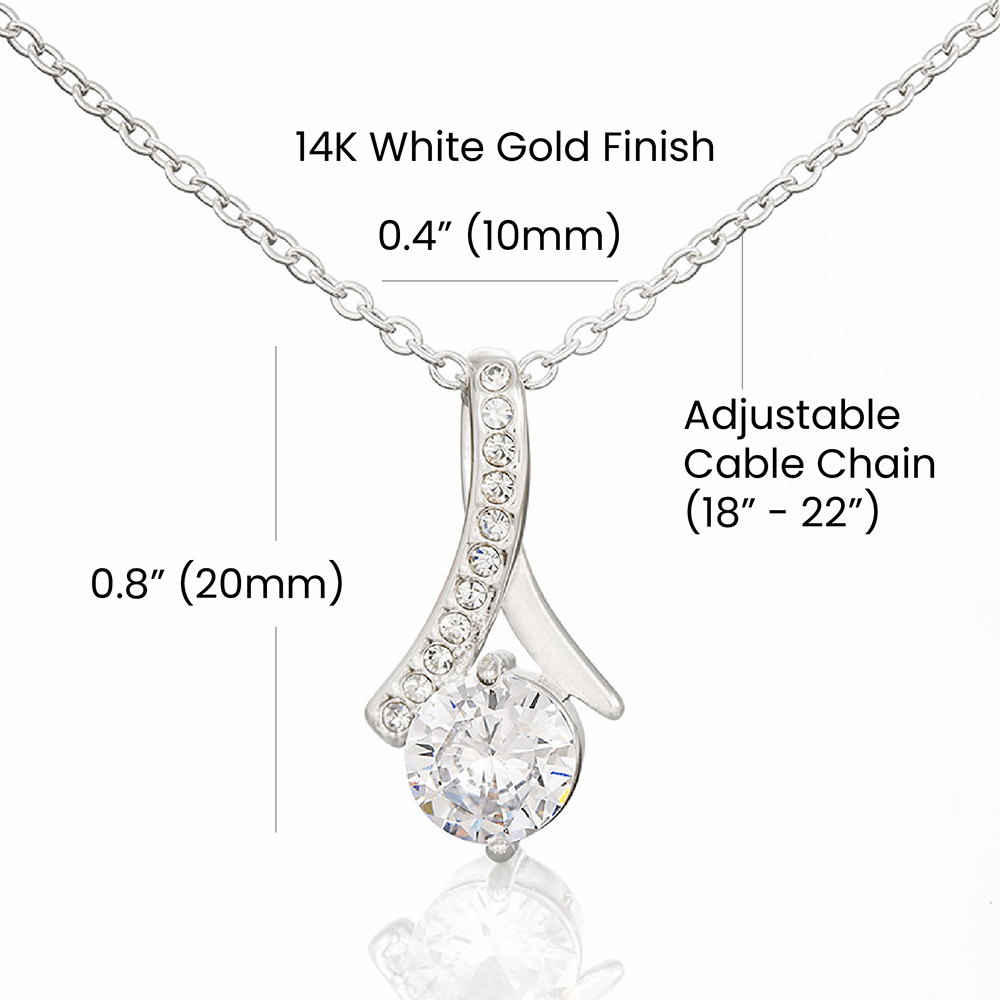 Alluring Beauty Necklace -For My Daughter with Love