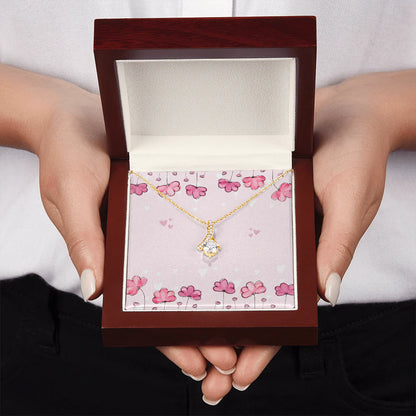 The Alluring Beauty Necklace and Sweetest Devotion Bouquet