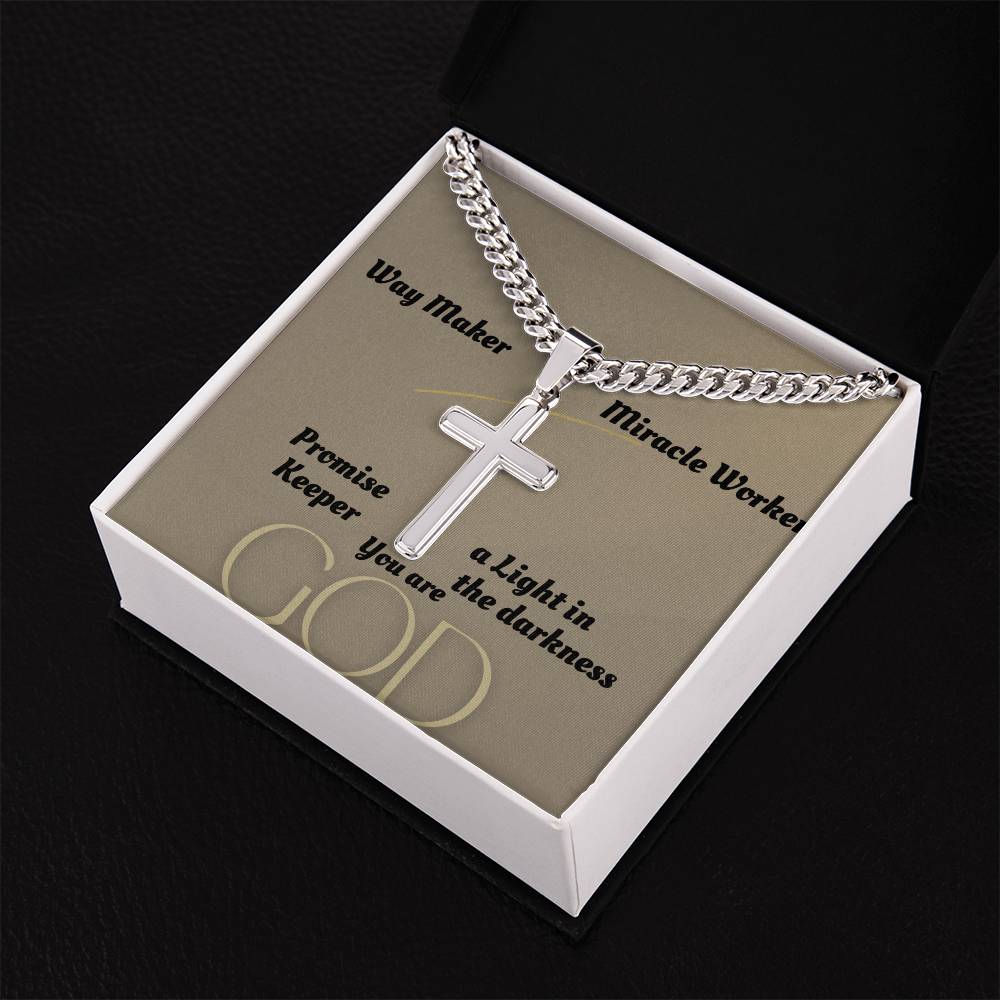 Cuban Chain Cross Necklace – A Meaningful Statement of Faith