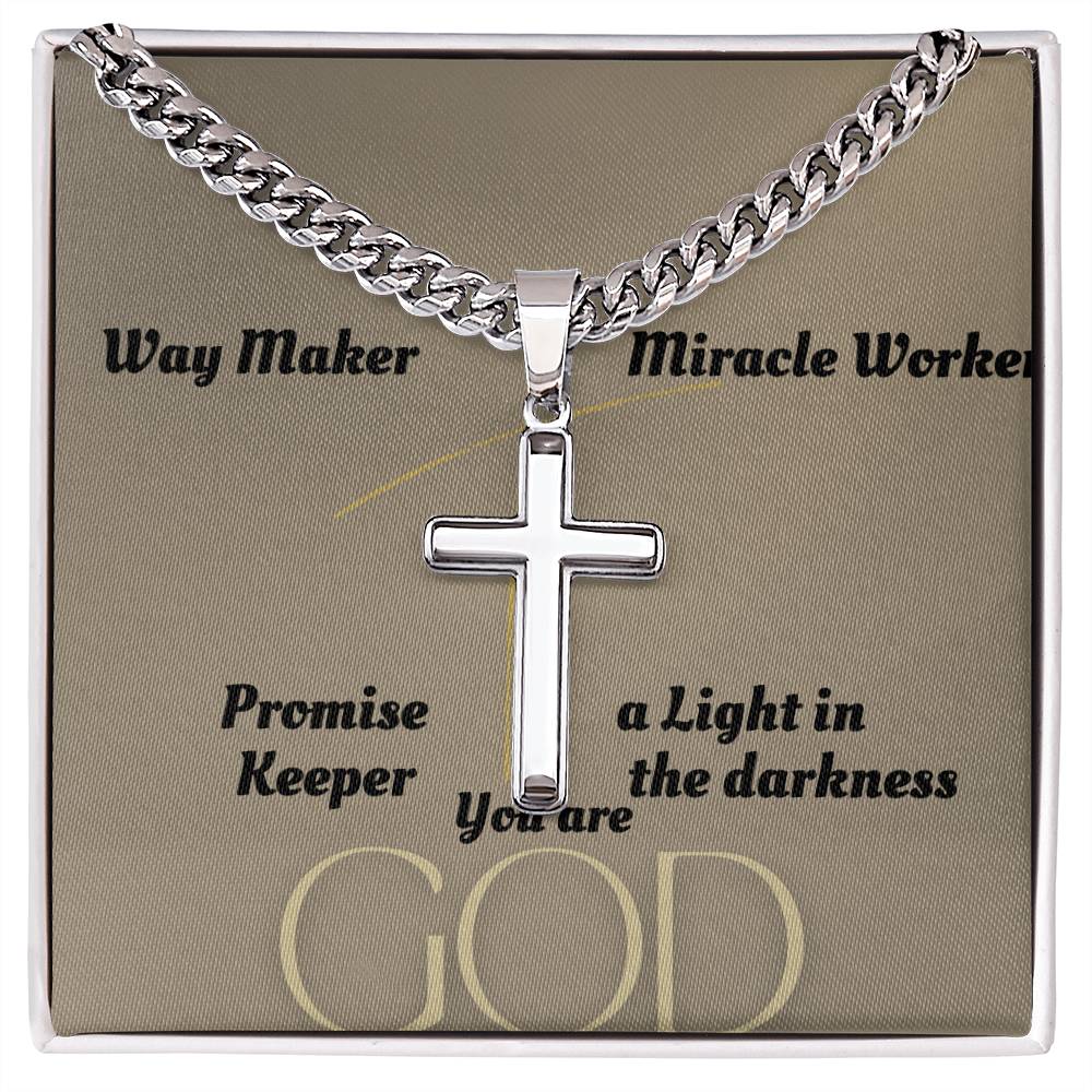 Cuban Chain Cross Necklace – A Meaningful Statement of Faith