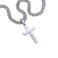 Cuban Chain with Artisan Cross Necklace  on sale now!