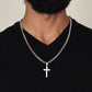 Cuban Chain with Artisan Cross Necklace  on sale now!