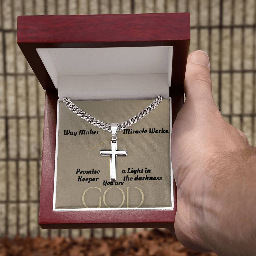 Cuban Chain Cross Necklace – A Meaningful Statement of Faith