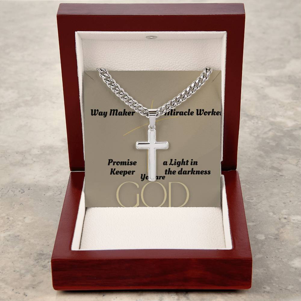 Cuban Chain Cross Necklace – A Meaningful Statement of Faith