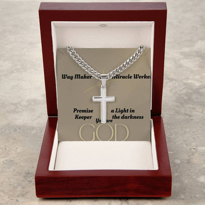Cuban Chain Cross Necklace – A Meaningful Statement of Faith