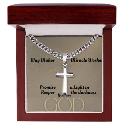 Cuban Chain Cross Necklace – A Meaningful Statement of Faith
