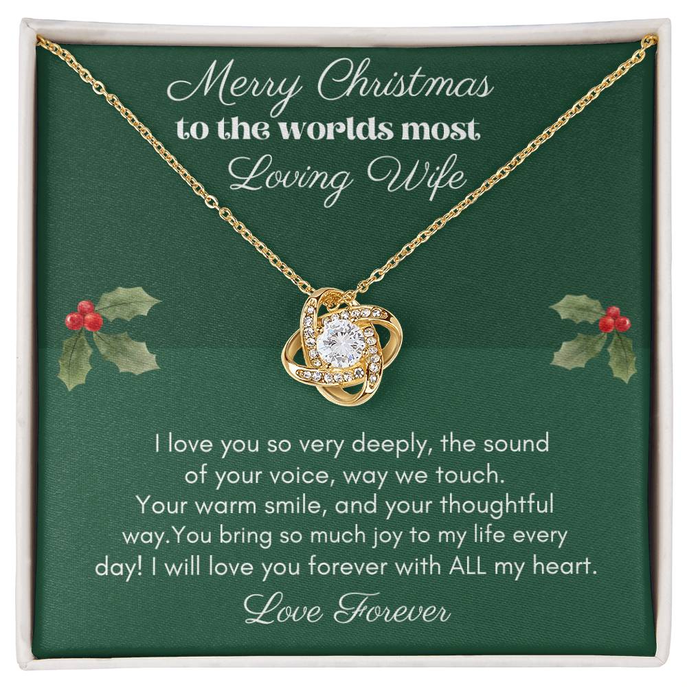 The Love Knot  Necklace