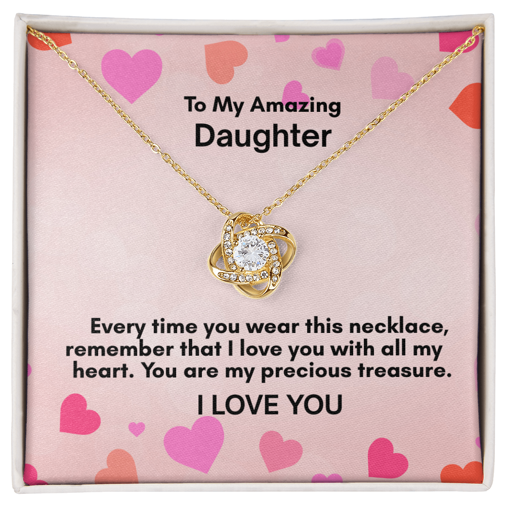 Love Knot Necklace Gift – A Timeless Reminder of Your Unbreakable Bond