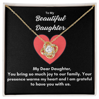 Love Knot Necklace - A Beautiful Symbol of Unbreakable Bond