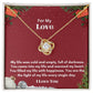 Love Knot Necklace