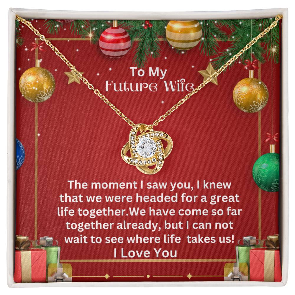 Unforgettable Love Knot Necklace Gift for Your Special Someone