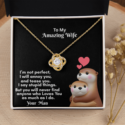 Love Knot Necklace for Her – A Timeless Symbol of Unbreakable Bonding