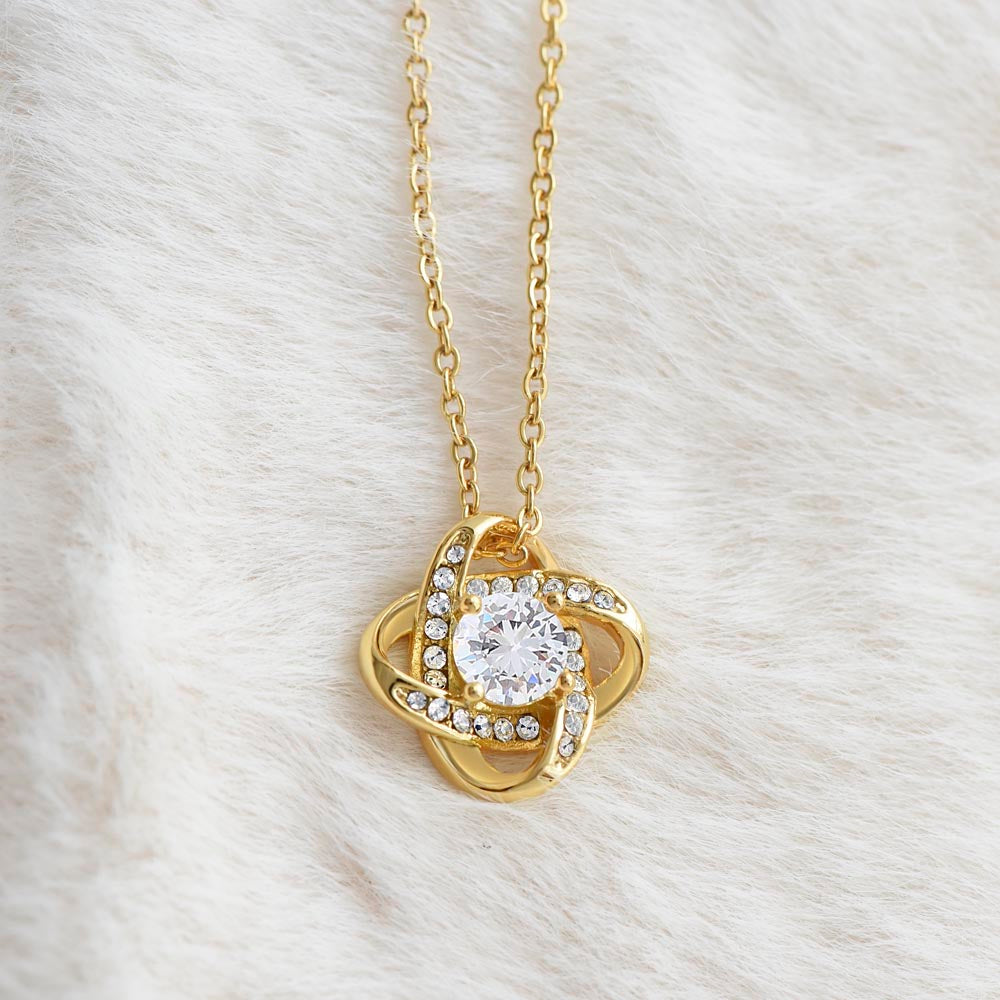 Elegant Love Knot Necklace - Perfect Gift for Lasting Connections