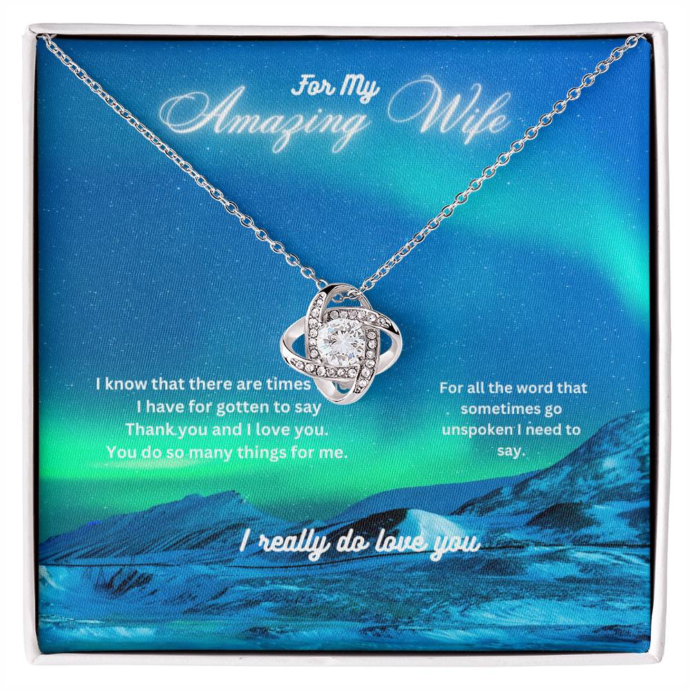 Love Knot Necklace Gift – Celebrate Your Unbreakable Bond
