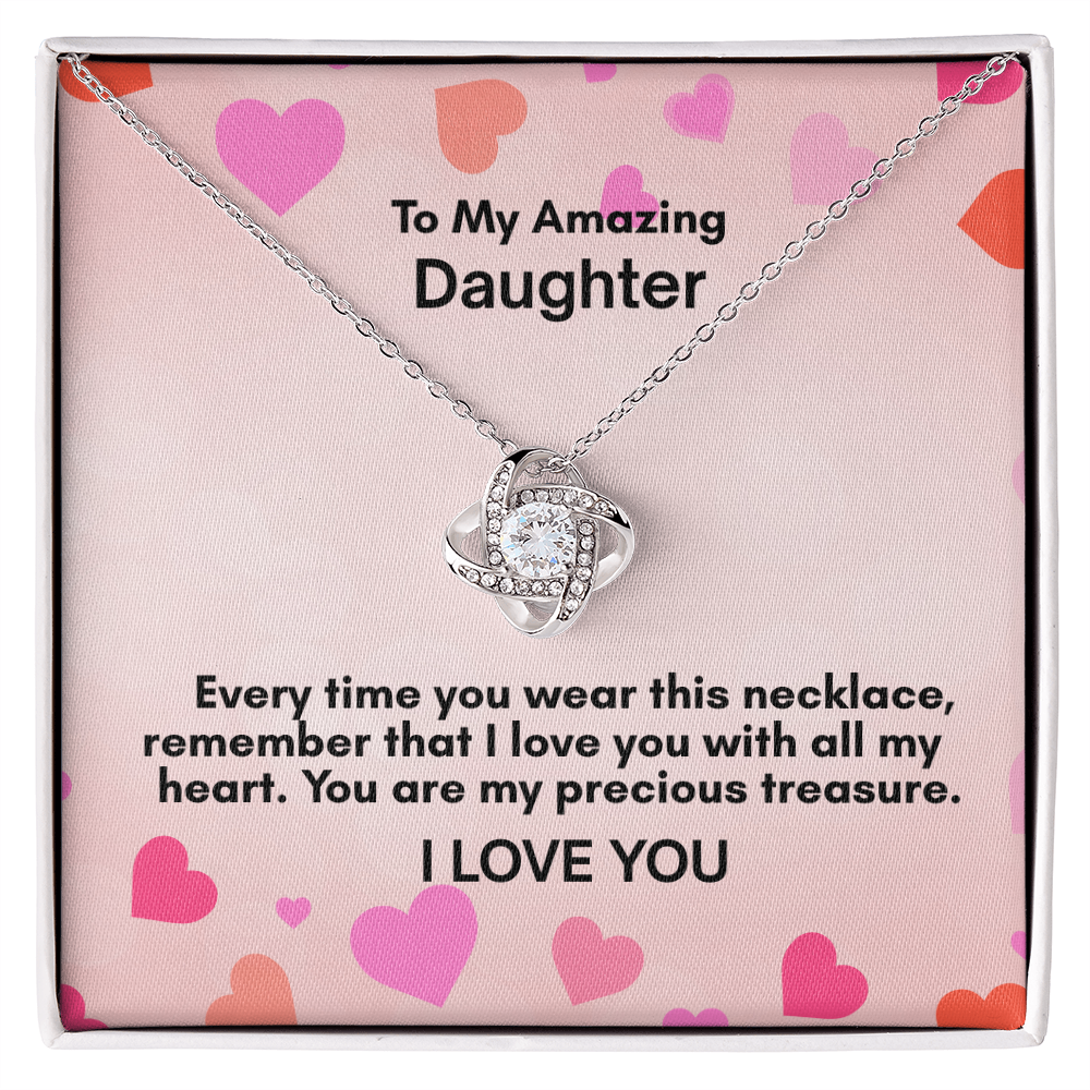 Love Knot Necklace Gift – A Timeless Reminder of Your Unbreakable Bond