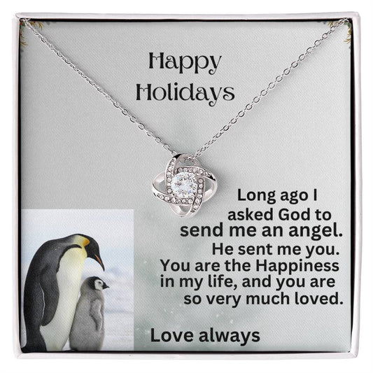 Love knot Necklace               on  sale   now