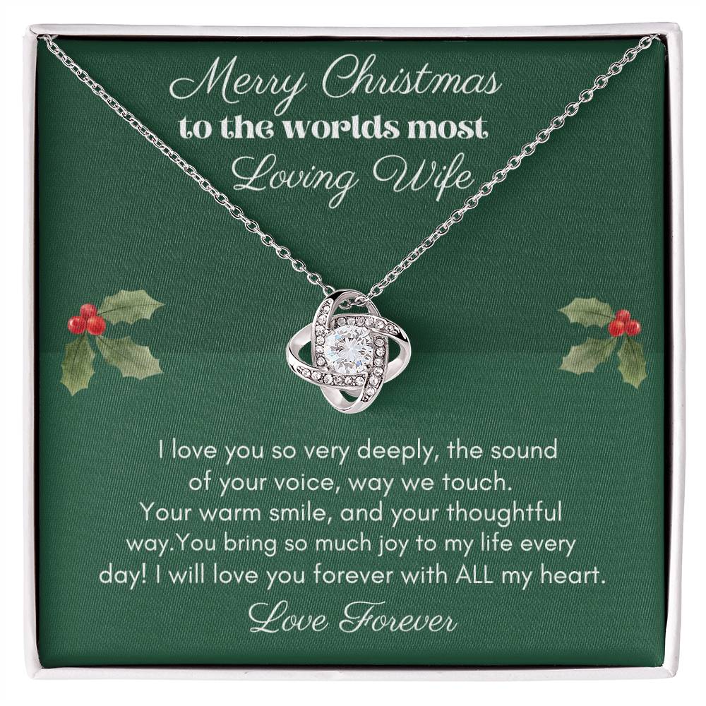 The Love Knot  Necklace