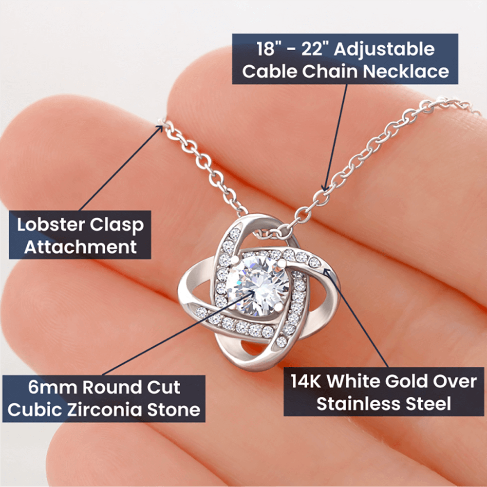 Love Knot Necklace for Her – A Timeless Symbol of Unbreakable Bonding