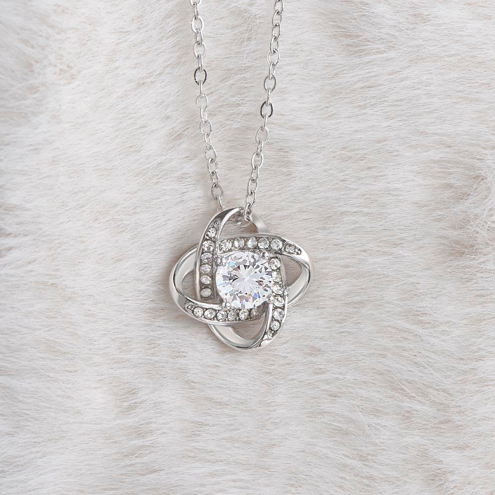 Elegant Love Knot Necklace - Perfect Gift for Lasting Connections