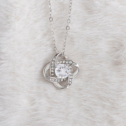 Elegant Love Knot Necklace - Perfect Gift for Lasting Connections