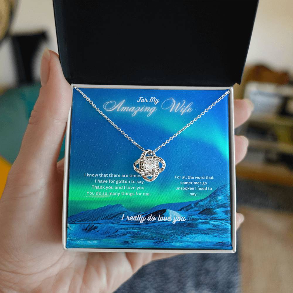 Love Knot Necklace Gift – Celebrate Your Unbreakable Bond