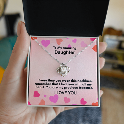 Love Knot Necklace Gift – A Timeless Reminder of Your Unbreakable Bond